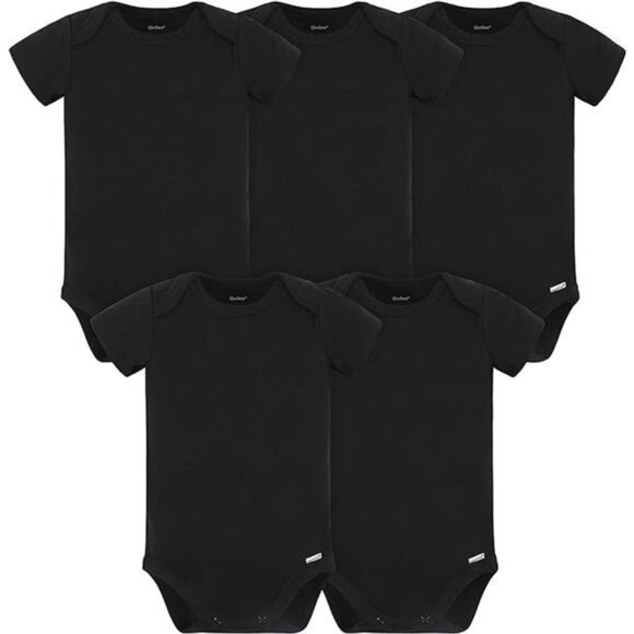 Gerber Baby 5 Pack Onesies Multi-Packs Bundle Interlock 180 Gsm - Picture 6 of 6